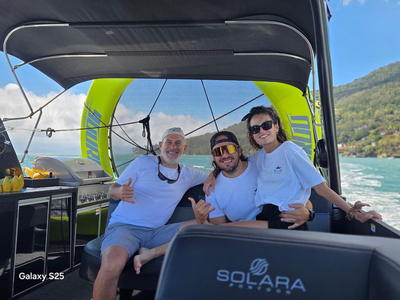 A bordo do Charter I