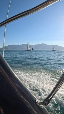 O canal visto de bordo